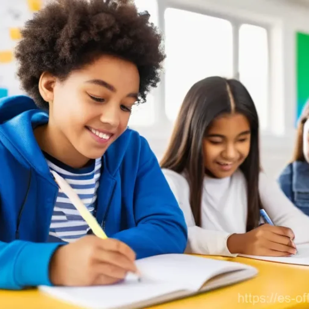 범죄자의 신체적 특징과 범죄 연관성 - **Prompt: Empowering Diverse Students in a Modern Classroom**
    A vibrant, medium-shot photograph ...